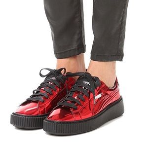 PUMA Platform Creepers Metallic Kylie Jenner